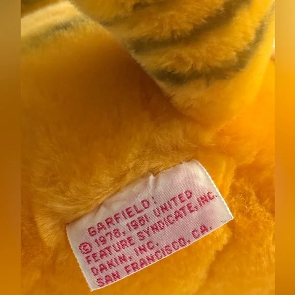 GARFIELD STUCK ON YOU FROM 1980’S JIM DAVIS - Picture 11 of 16